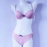 Factory direct-selling wired bra and panties for young girl